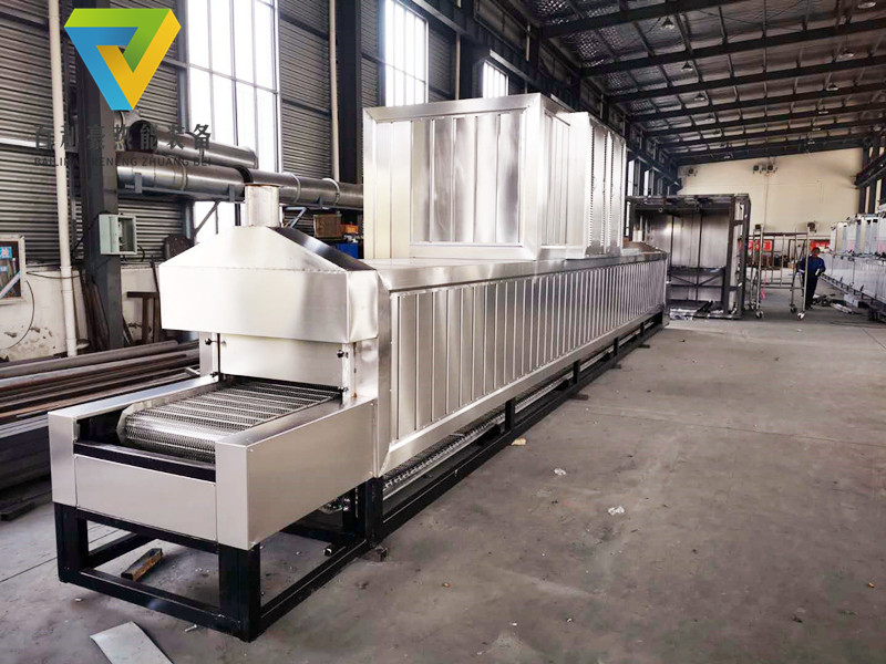 10米隧道爐試機